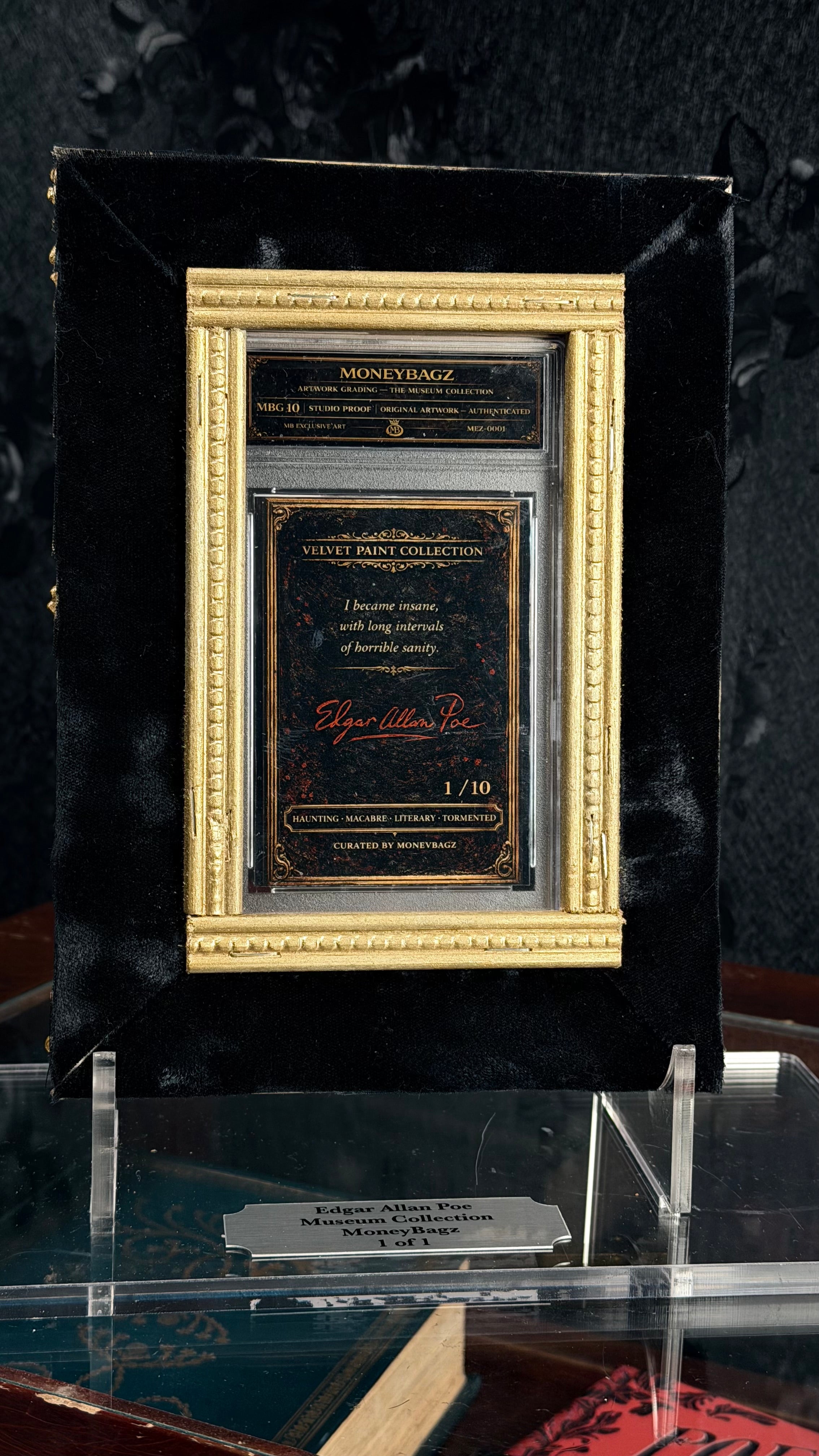 EDGAR ALLAN POE — VELVET PAINT