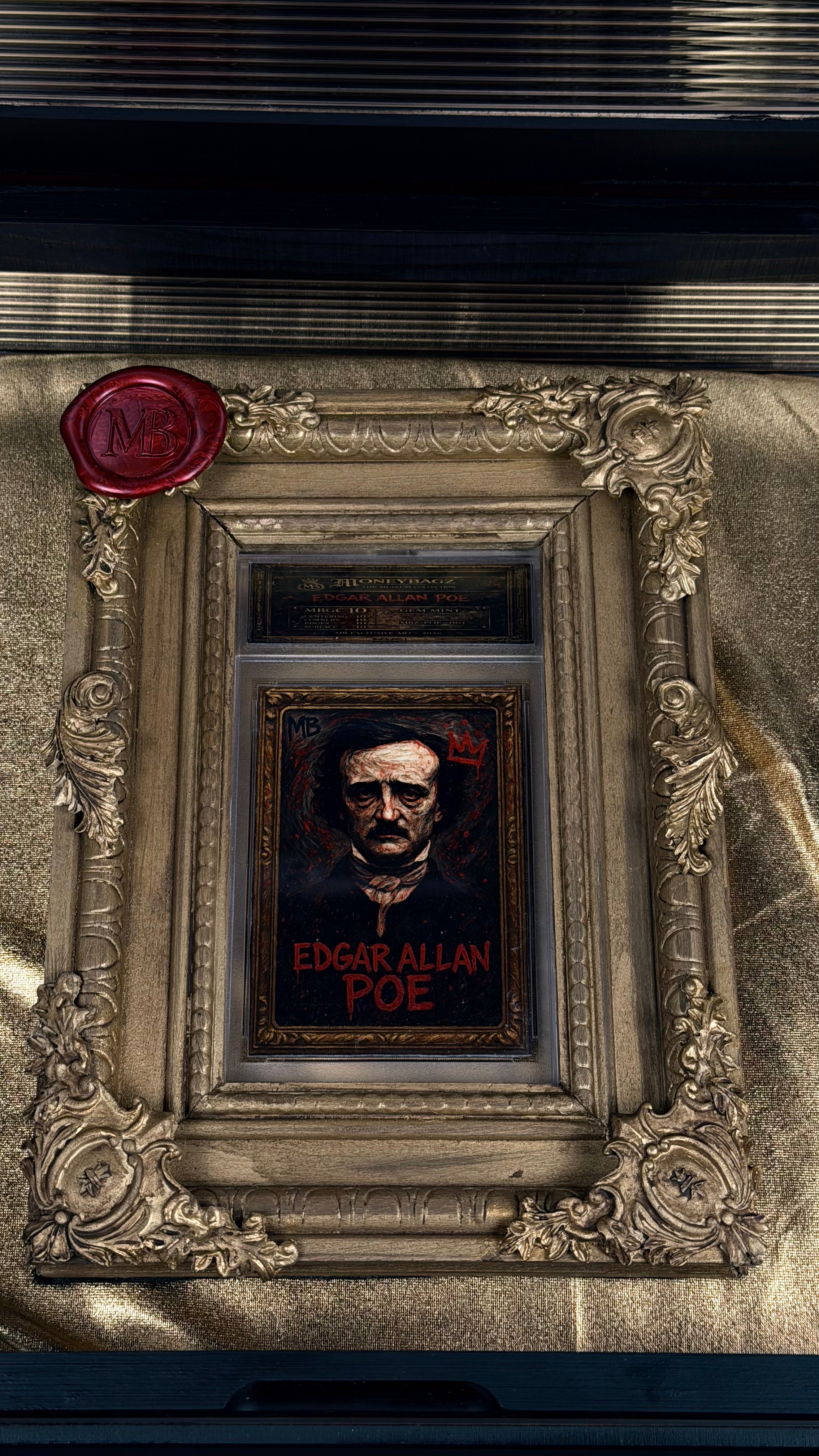 EDGAR ALLAN POE — VELVET PAINT
