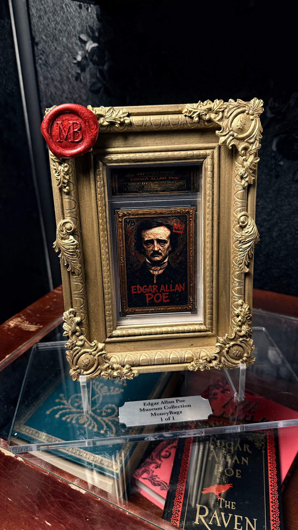 EDGAR ALLAN POE — VELVET PAINT
